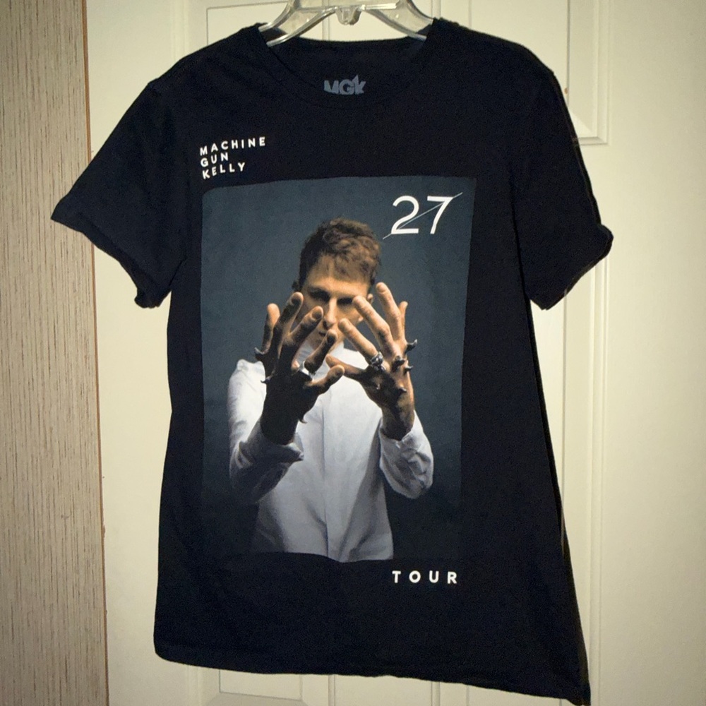 GK Black machine gun Kelly Tour Graphic Tee